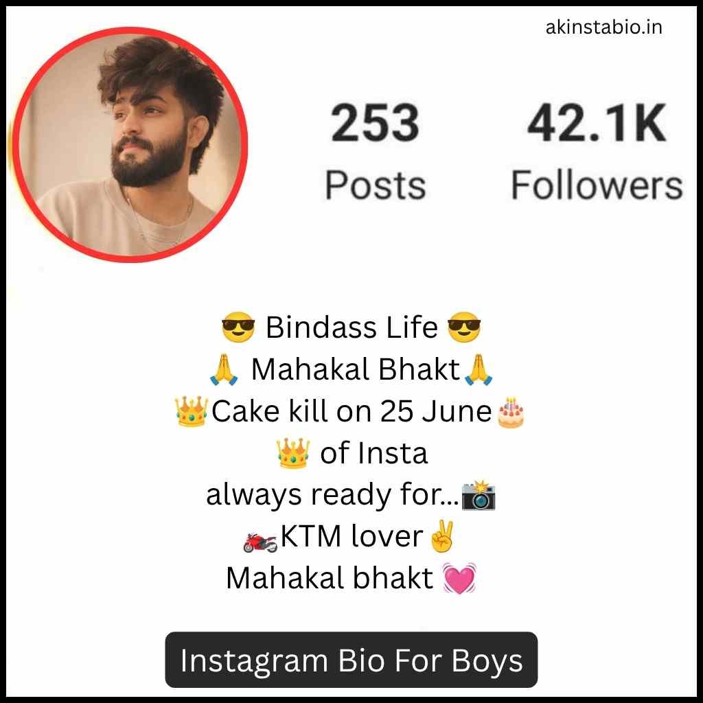 Instagram Bio For Boys